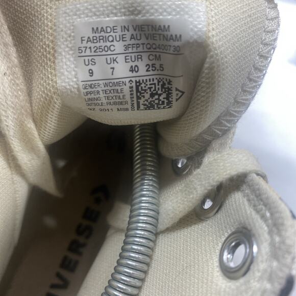 Converse Chuck Taylor All Star Lugged Leopard Womens Animal Print Size 9 Shoes - Picture 8 of 9